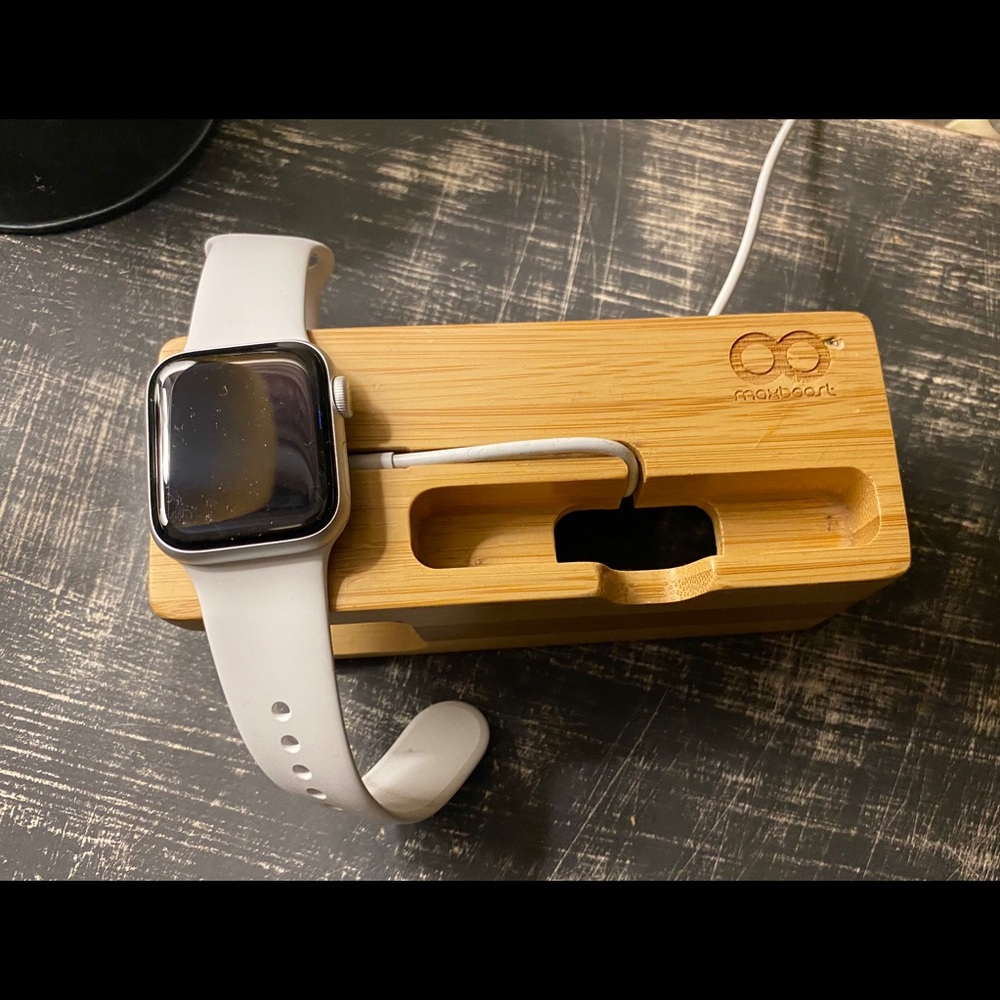 Wooden charging station